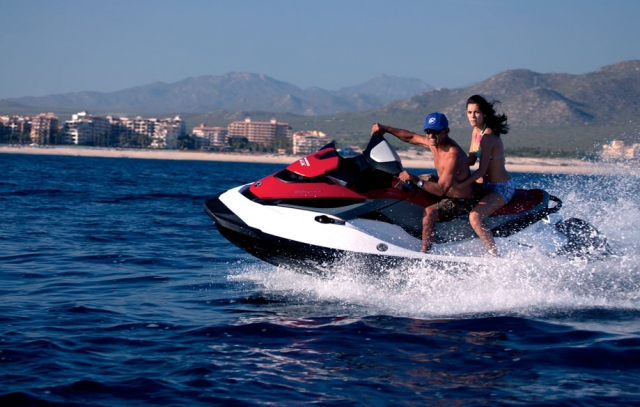 Velocidad en moto de agua